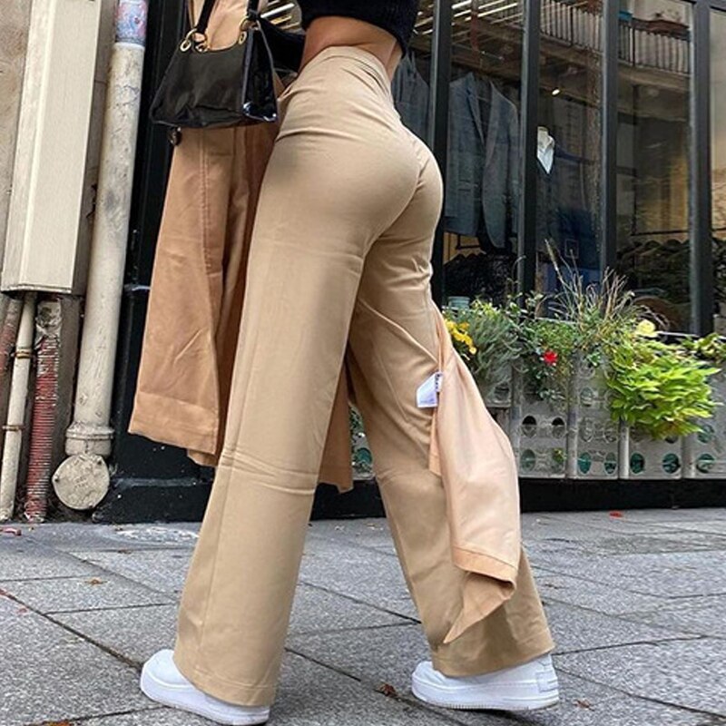 Wide Leg Flare Pants