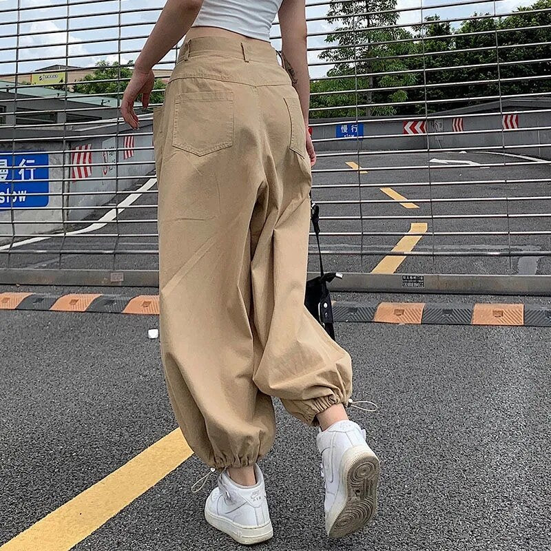High Waist Cargo Pants