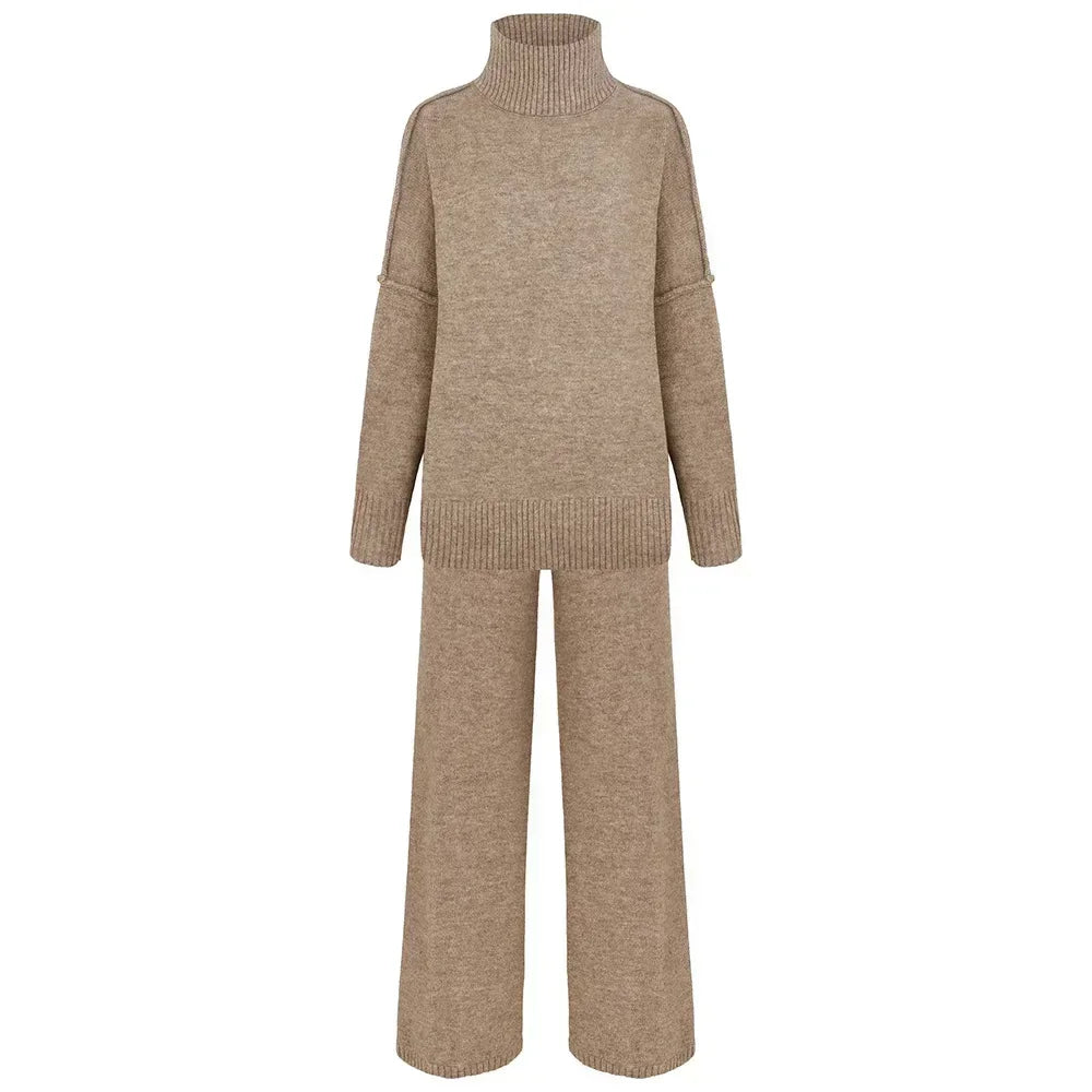 Turtleneck Sweater Set