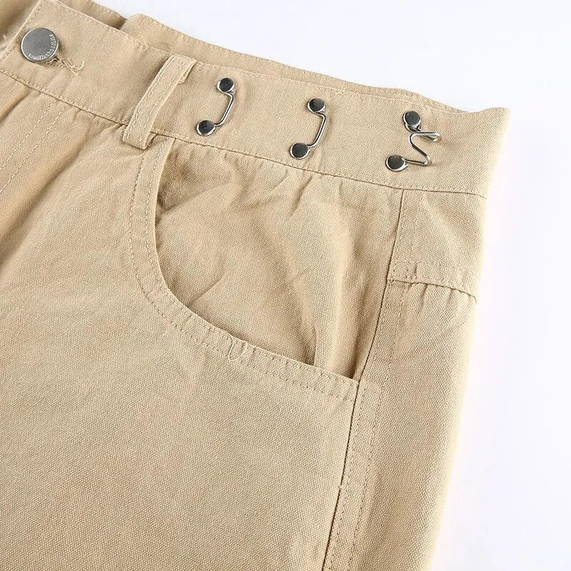 High Waist Cargo Pants