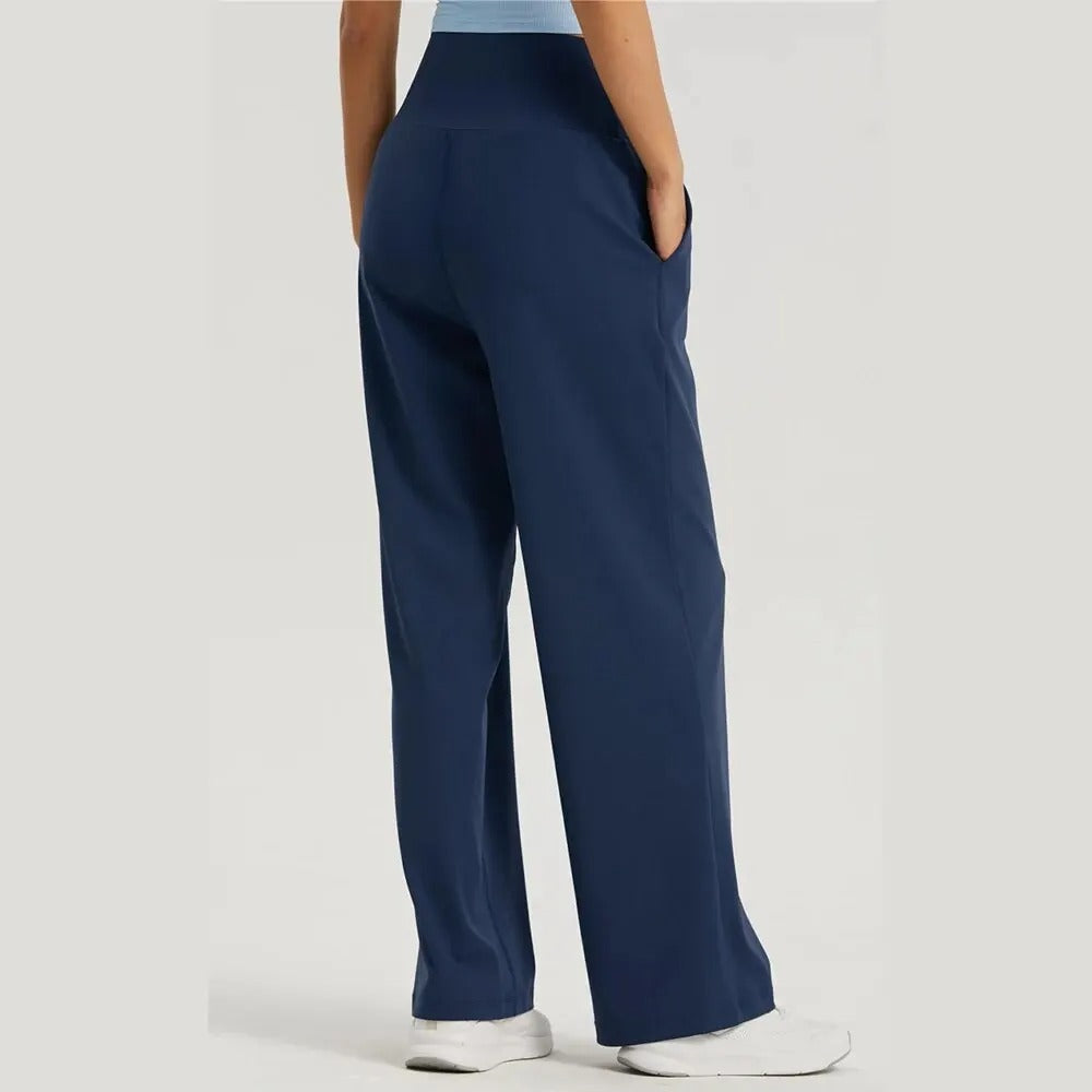 Wide Leg High Waist Yoga Pants