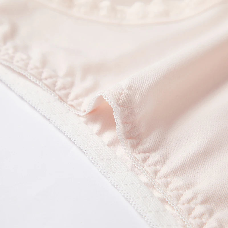 BANNIROU 3Pcs Ice Silk Women's Underwear