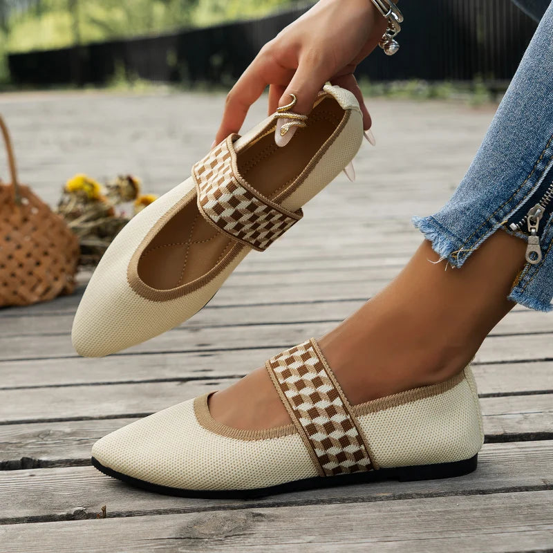 Ballet Flats Mesh Casual Shoes