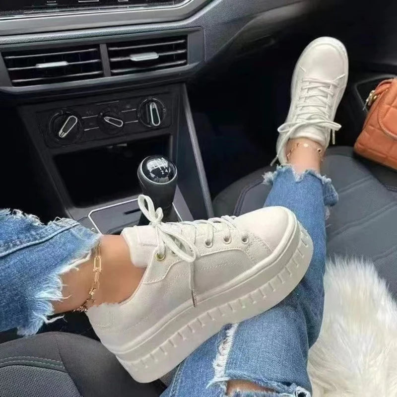 Platform Shoes Woman Sneakers