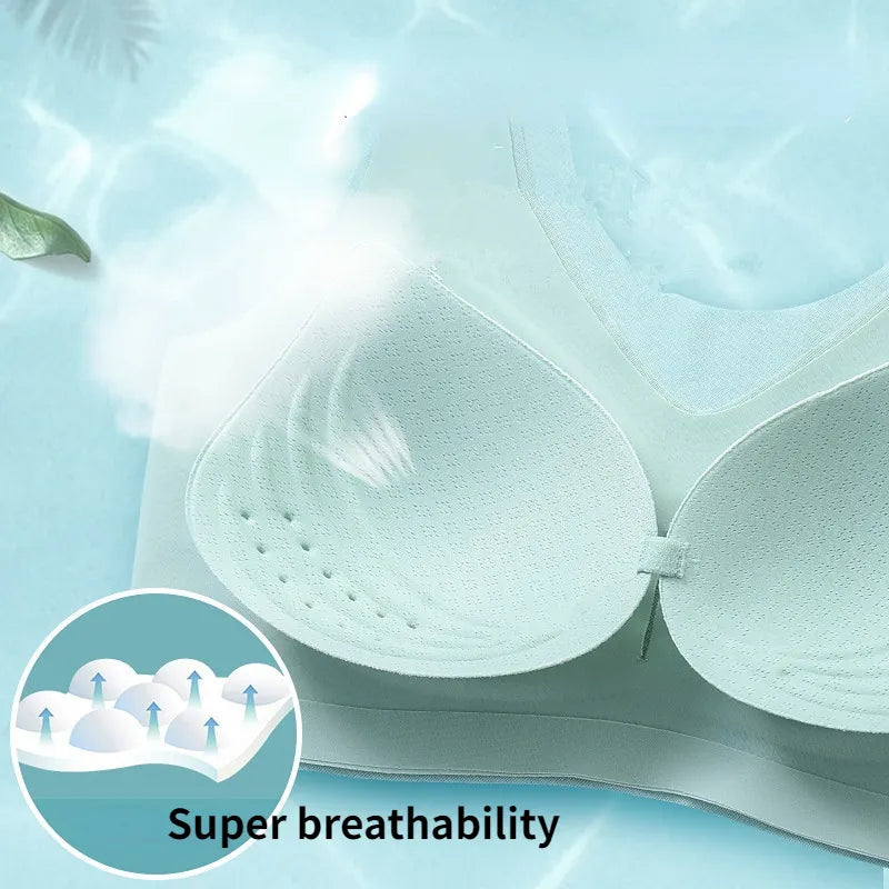 Seamless Ice Silk Bra