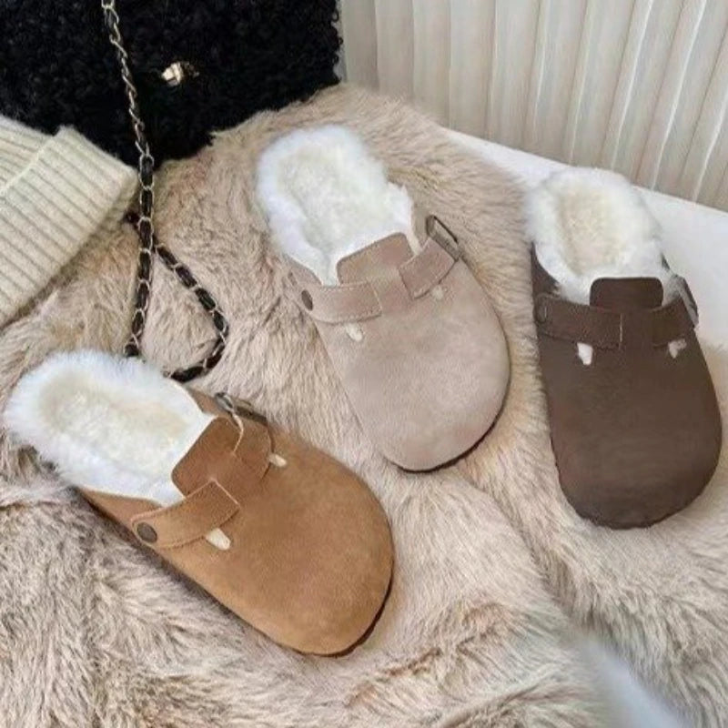 Boston Fur Clogs