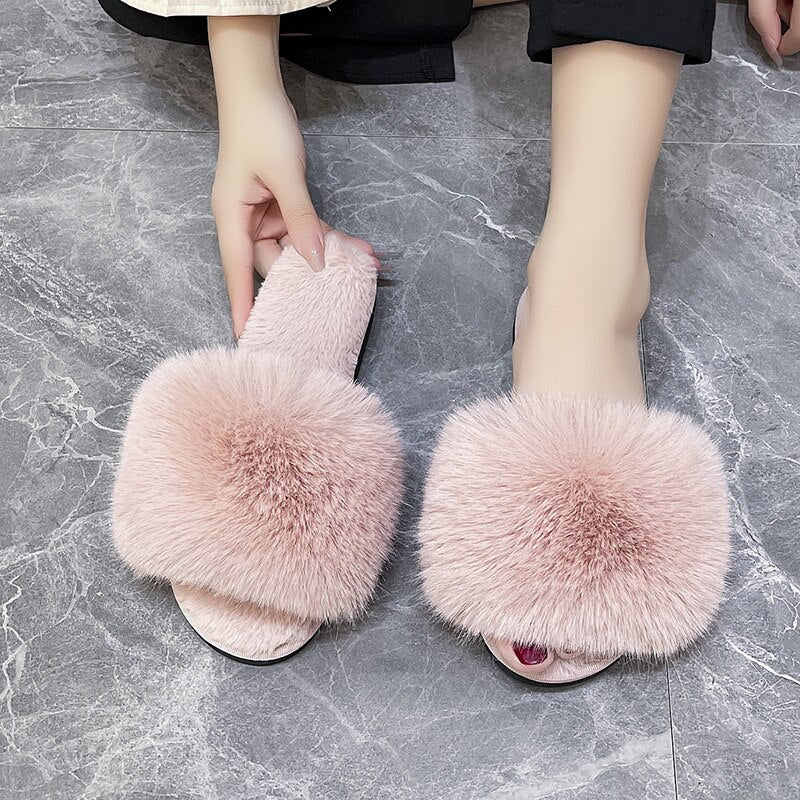 Fur Slipper