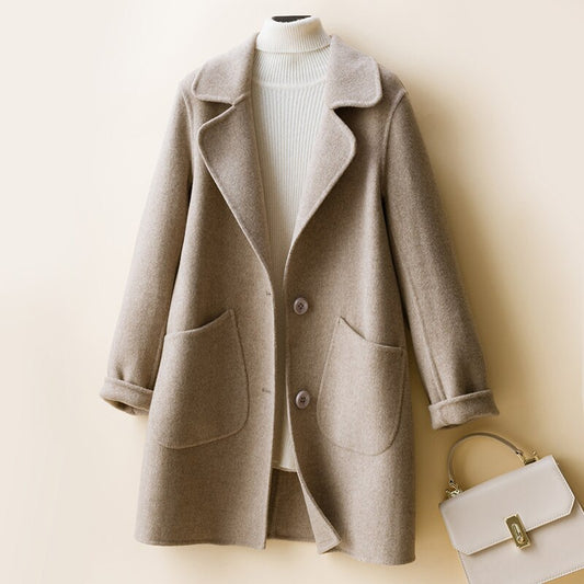 Double-Sided Pure Cashmere Coat