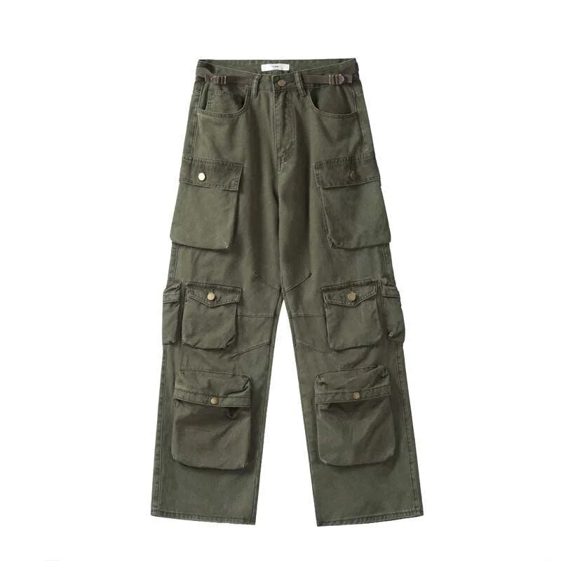 Wide Leg Cargo Pants
