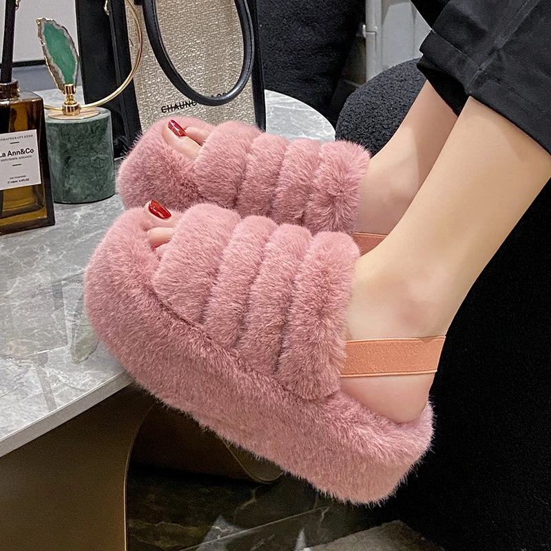 Winter Women's Plush Slippers