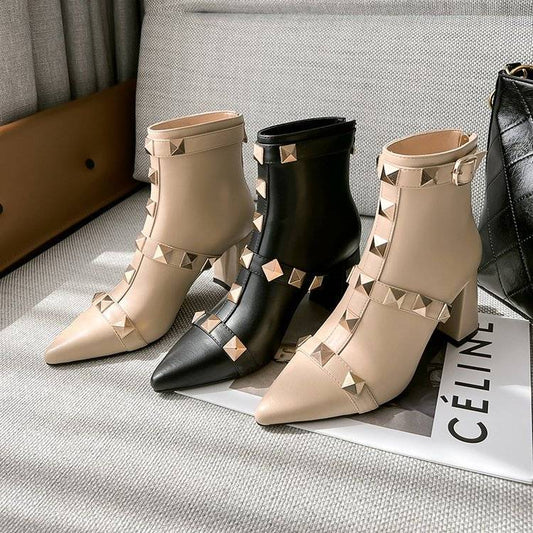 Ankle Pointed Martens Boots