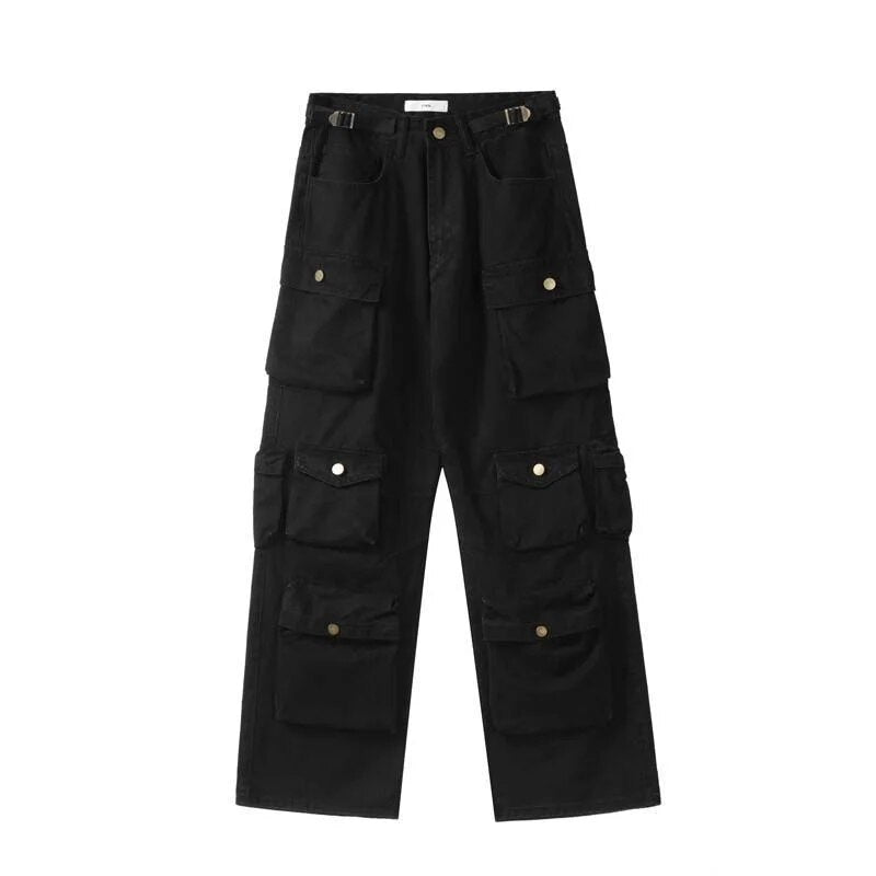 Wide Leg Cargo Pants