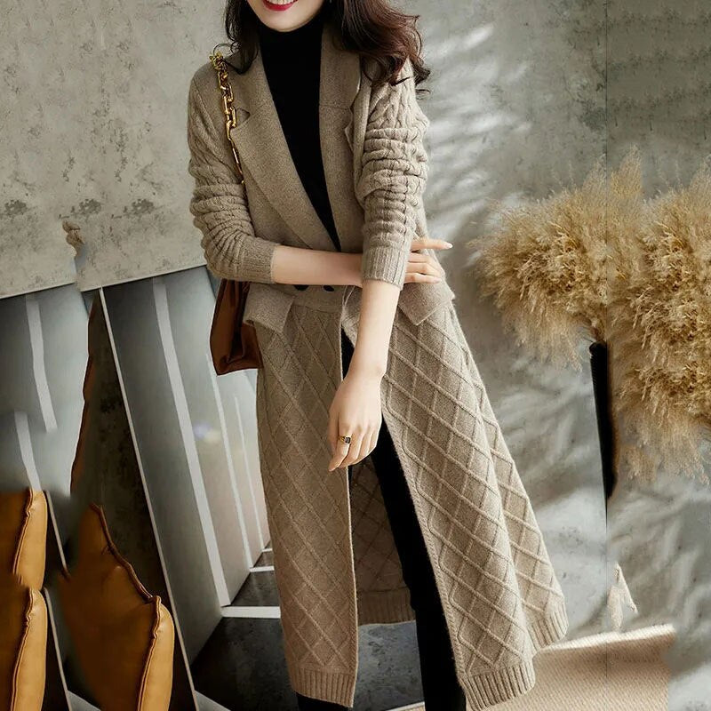 Long Cashmere Cardigan
