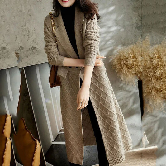 Long Cashmere Cardigan