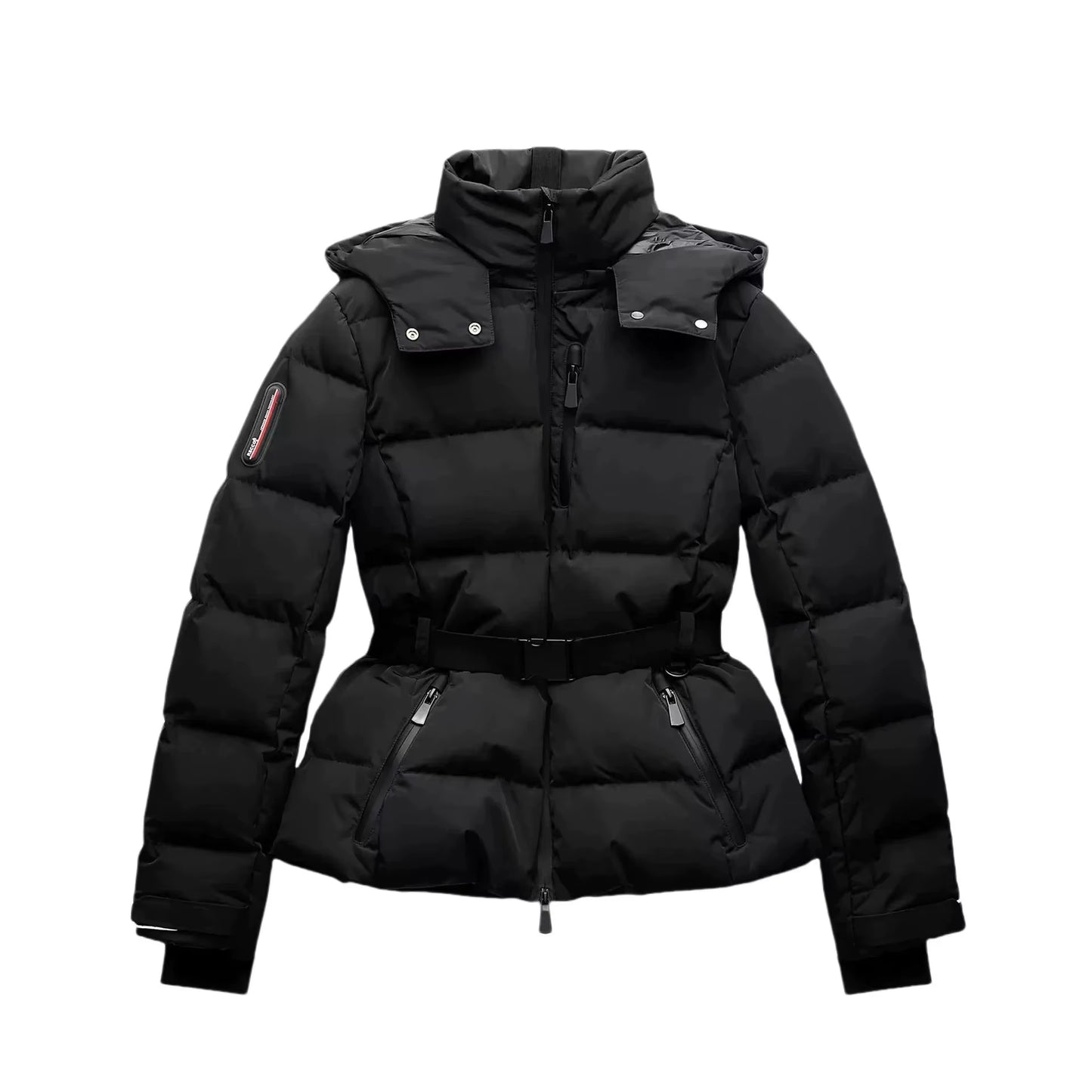 Hooded Down Cotton Jacket