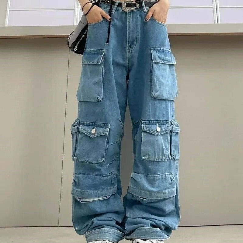 Wide Leg Cargo Pants