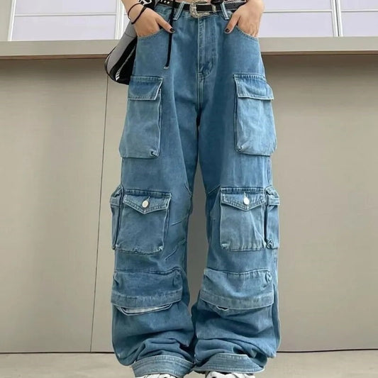 Wide Leg Cargo Pants