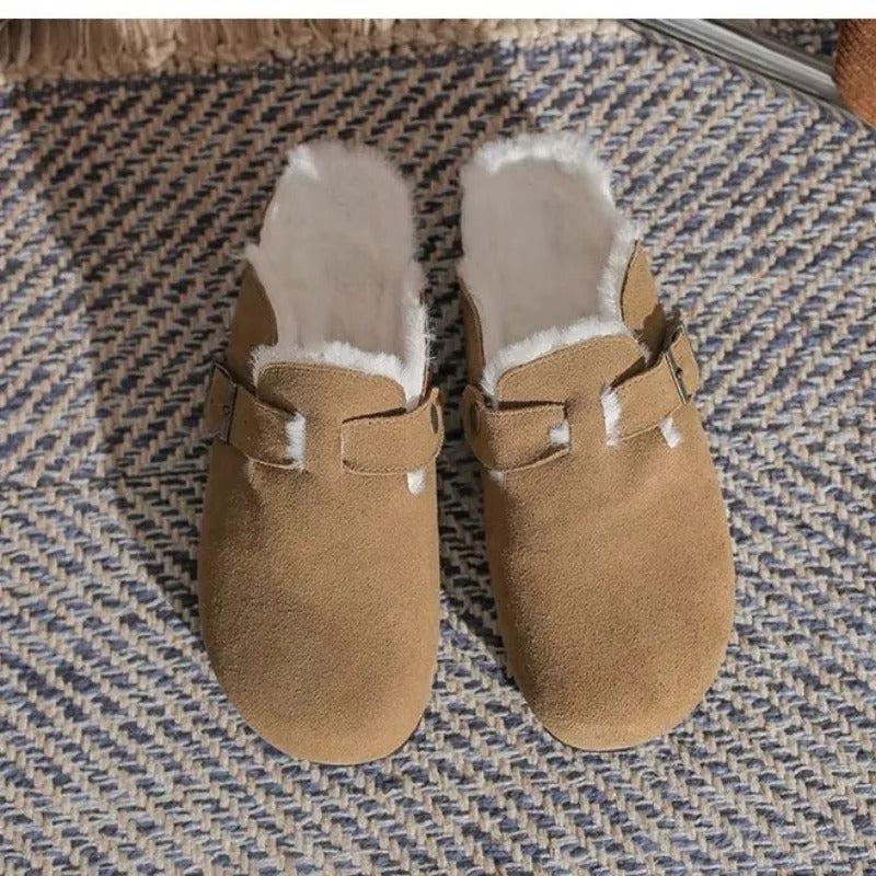 Boston Fur Clogs