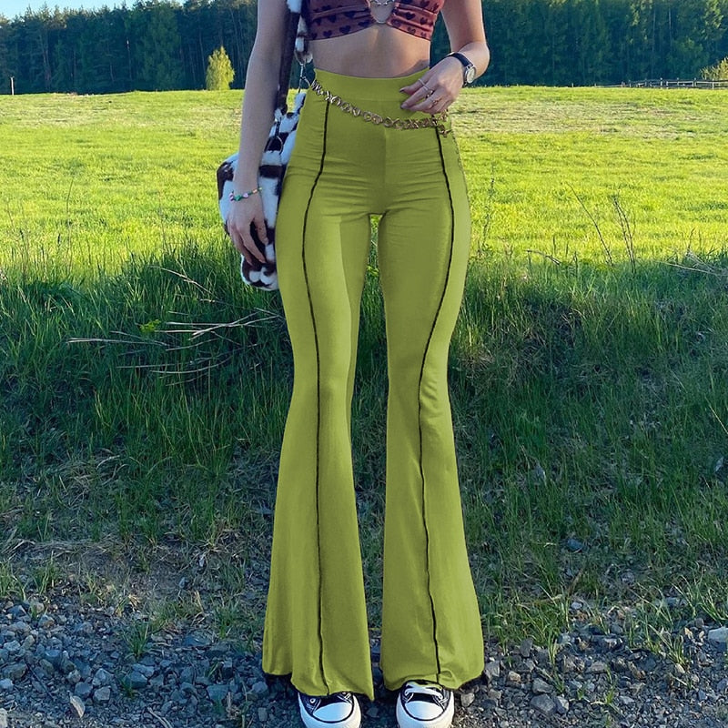 Slim Flare Pants
