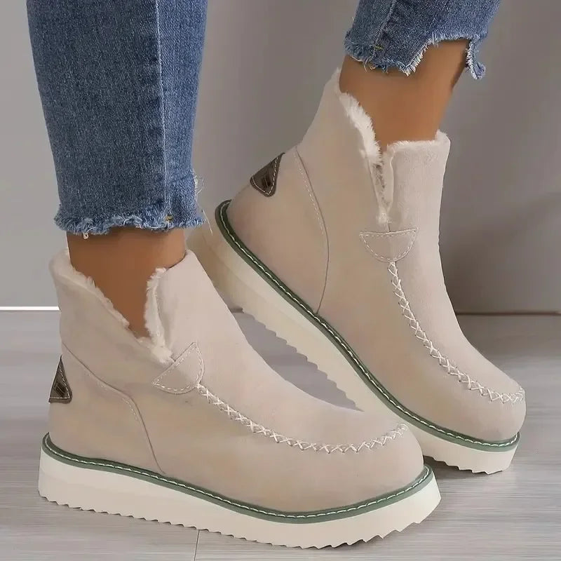 Furry Snow Boots