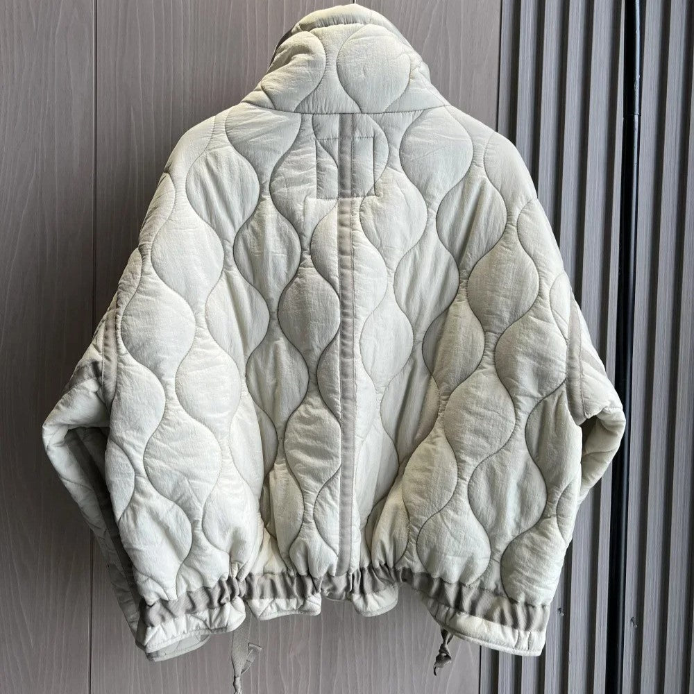 Quilted Ties Coat