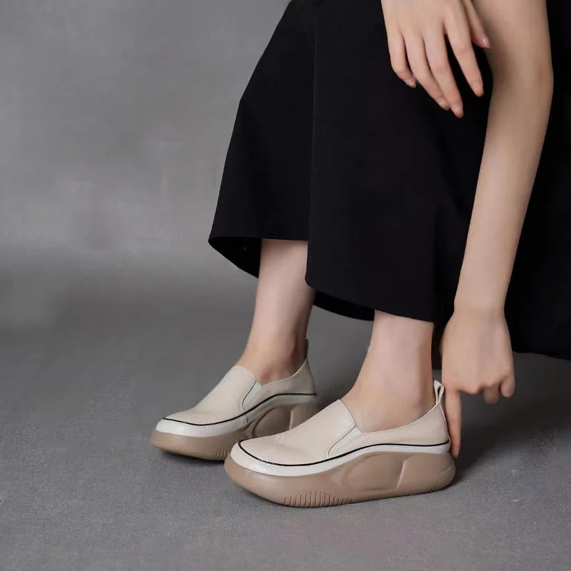 Women's Round Head Fashion Shoes
