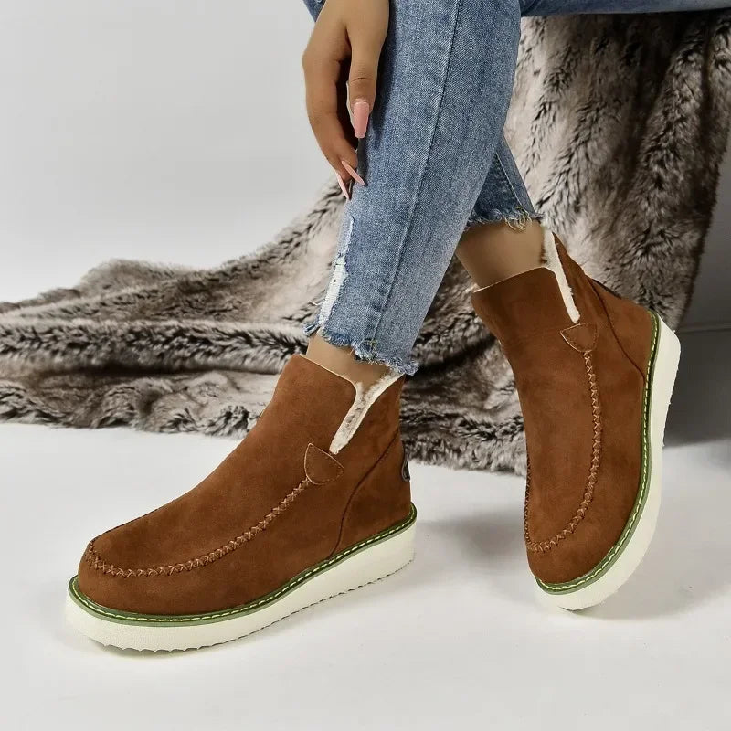 Furry Snow Boots
