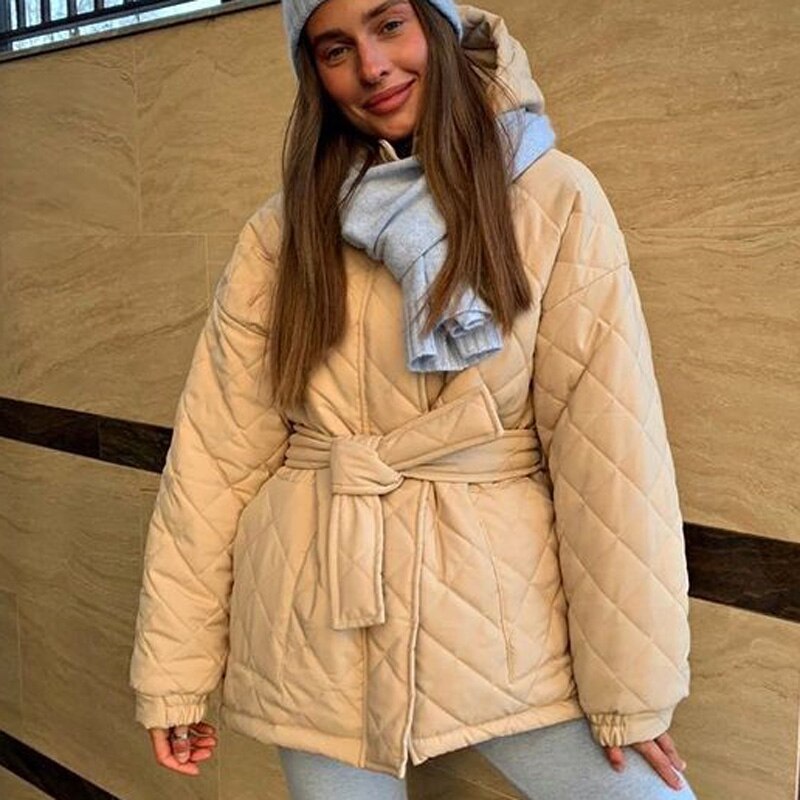 Loose Hooded Parka