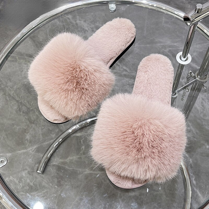 Fur Slipper