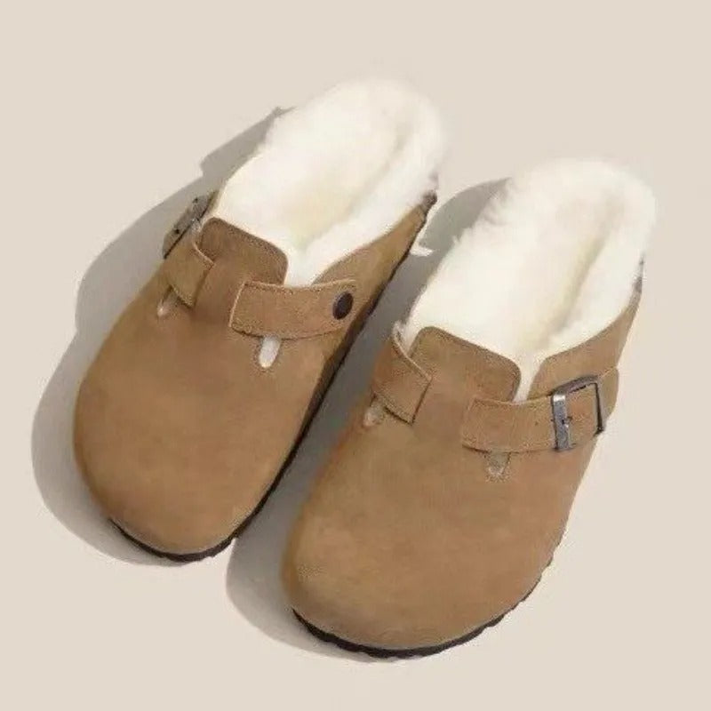 Boston Fur Clogs