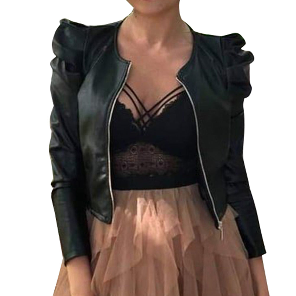 Short Leather Jacket