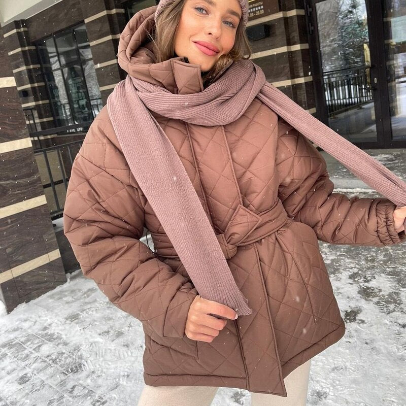 Loose Hooded Parka