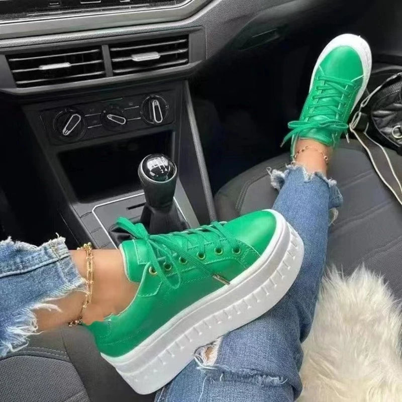 Platform Shoes Woman Sneakers