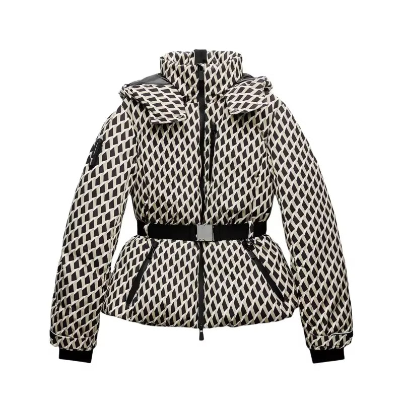 Hooded Down Cotton Jacket