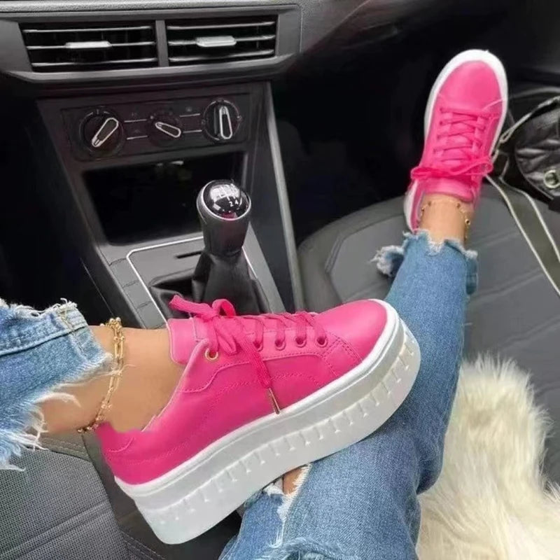 Platform Shoes Woman Sneakers