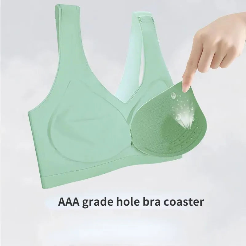 Seamless Ice Silk Bra