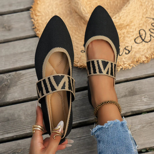 Ballet Flats Mesh Casual Shoes
