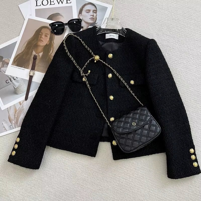 Women's Round Neck Loose Coat