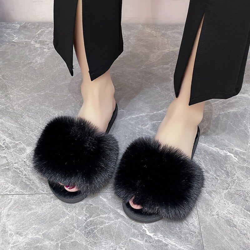 Fur Slipper