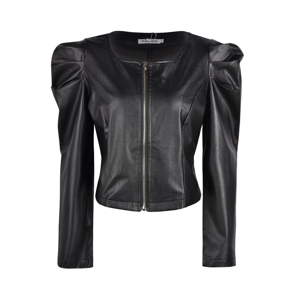 Short Leather Jacket