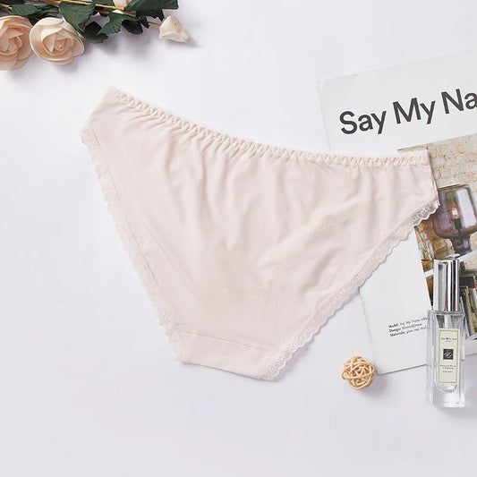 BANNIROU 3Pcs Ice Silk Women's Underwear
