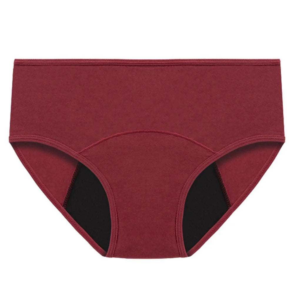 Very Abundant Menstrual Panties Woman Breathable Women's Cotton Briefs Low