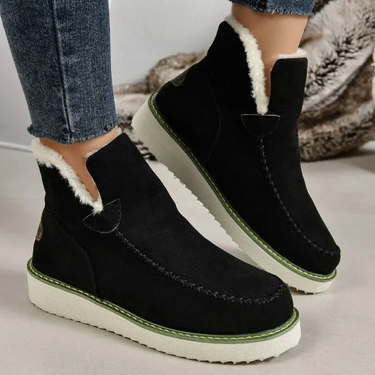 Furry Snow Boots