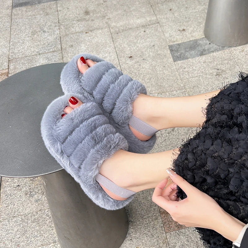 Winter Women's Plush Slippers