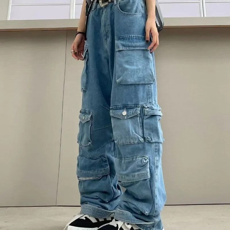 Wide Leg Cargo Pants