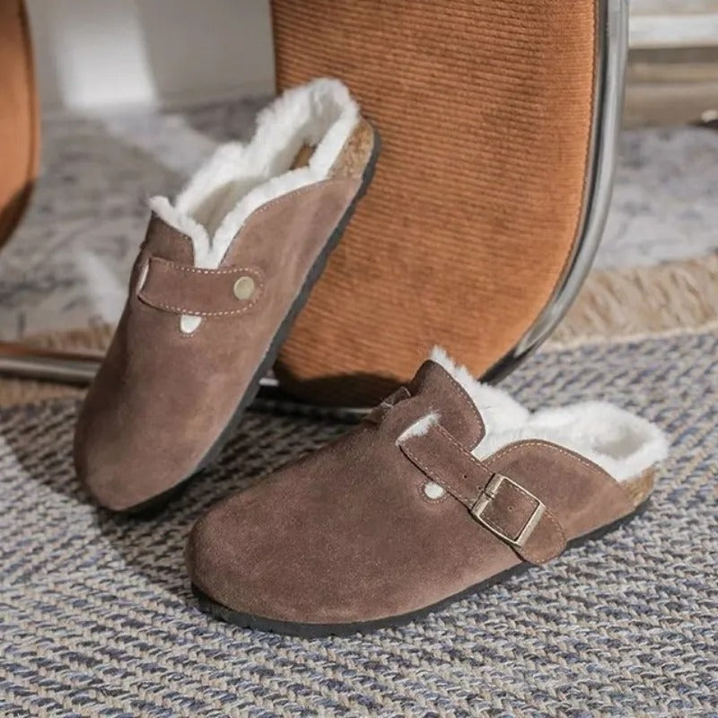 Boston Fur Clogs