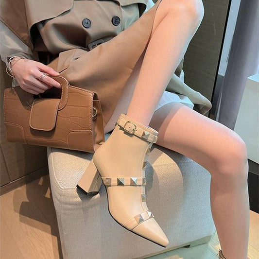 Ankle Pointed Martens Boots