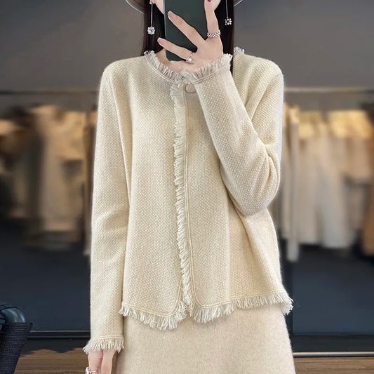 Retro Wool Cardigan