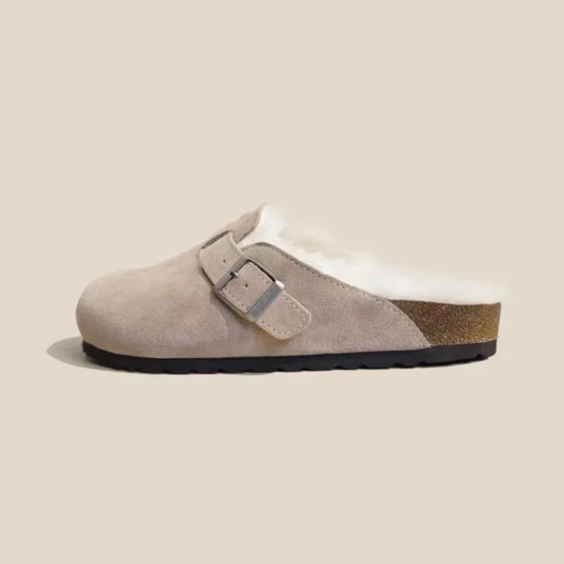 Boston Fur Clogs