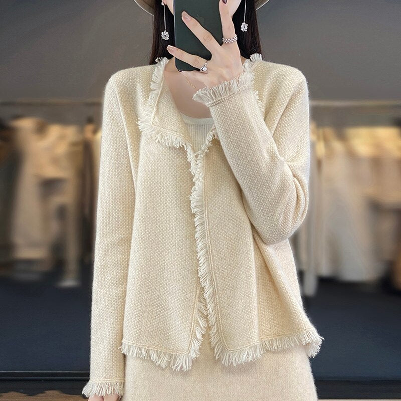 Retro Wool Cardigan